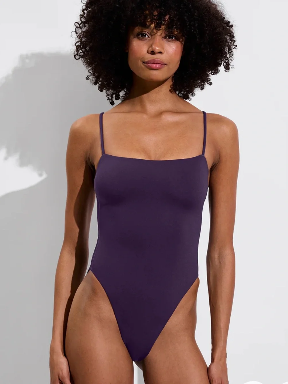 Left on Friday Retreat One-piece Swimsuit - Legend Purple size small tall - Picture 2 of 5